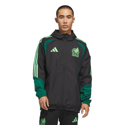 adidas Mexico 26 Tiro All Weather Jacket | Black | Men's
