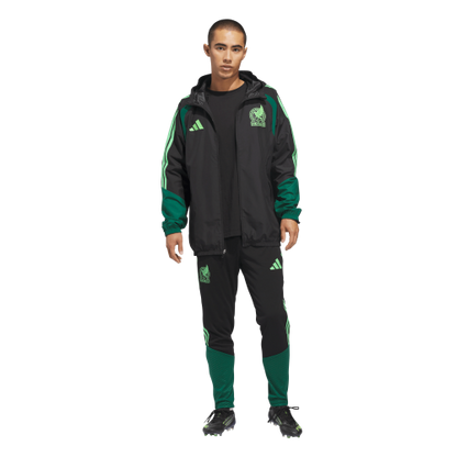 adidas Mexico 26 Tiro All Weather Jacket | Black | Men's