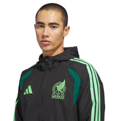 adidas Mexico 26 Tiro All Weather Jacket | Black | Men's