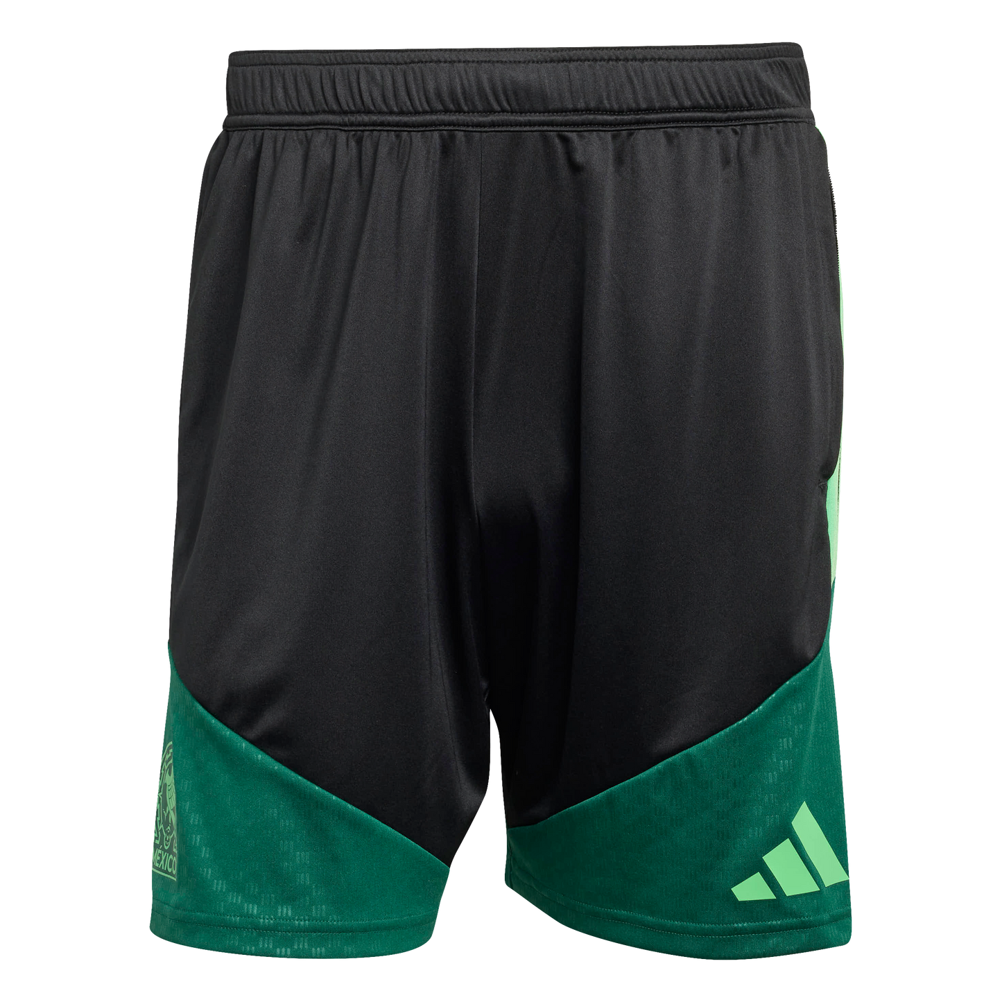 adidas Mexico 26 Tiro Training Shorts | Black / Green | Men's