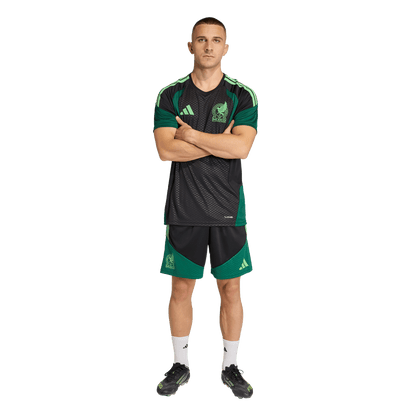 adidas Mexico 26 Tiro Training Shorts | Black / Green | Men's