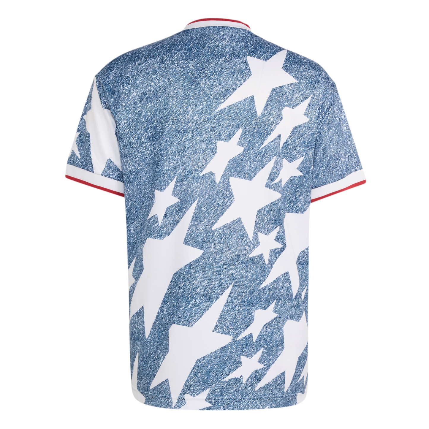 adidas Denim Graphic Jersey | White / Dark Blue | Men's