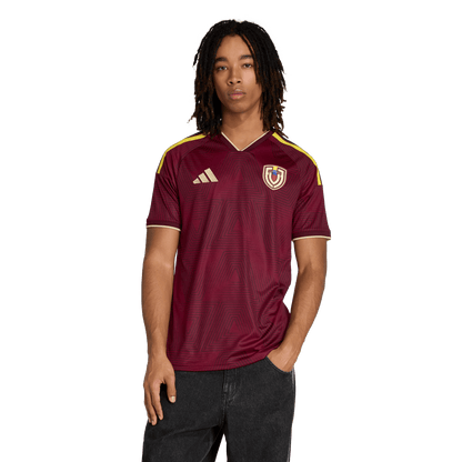 adidas Venezuela 26 Home Jersey | Team Coll Burgundy | Men's