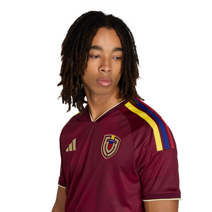 adidas Venezuela 26 Home Jersey | Team Coll Burgundy | Men's