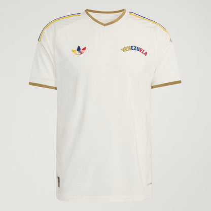 adidas Venezuela 26 Away Authentic Jersey | Cloud White | Men's