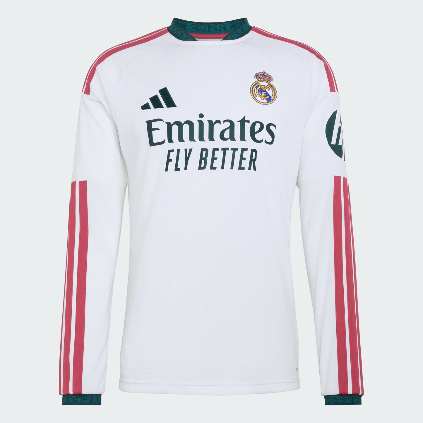 adidas Real Madrid 26/27 Home Jersey Long Sleeve Jersey | White | Men's