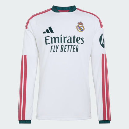 adidas Real Madrid 26/27 Home Jersey Long Sleeve Jersey | White | Men's