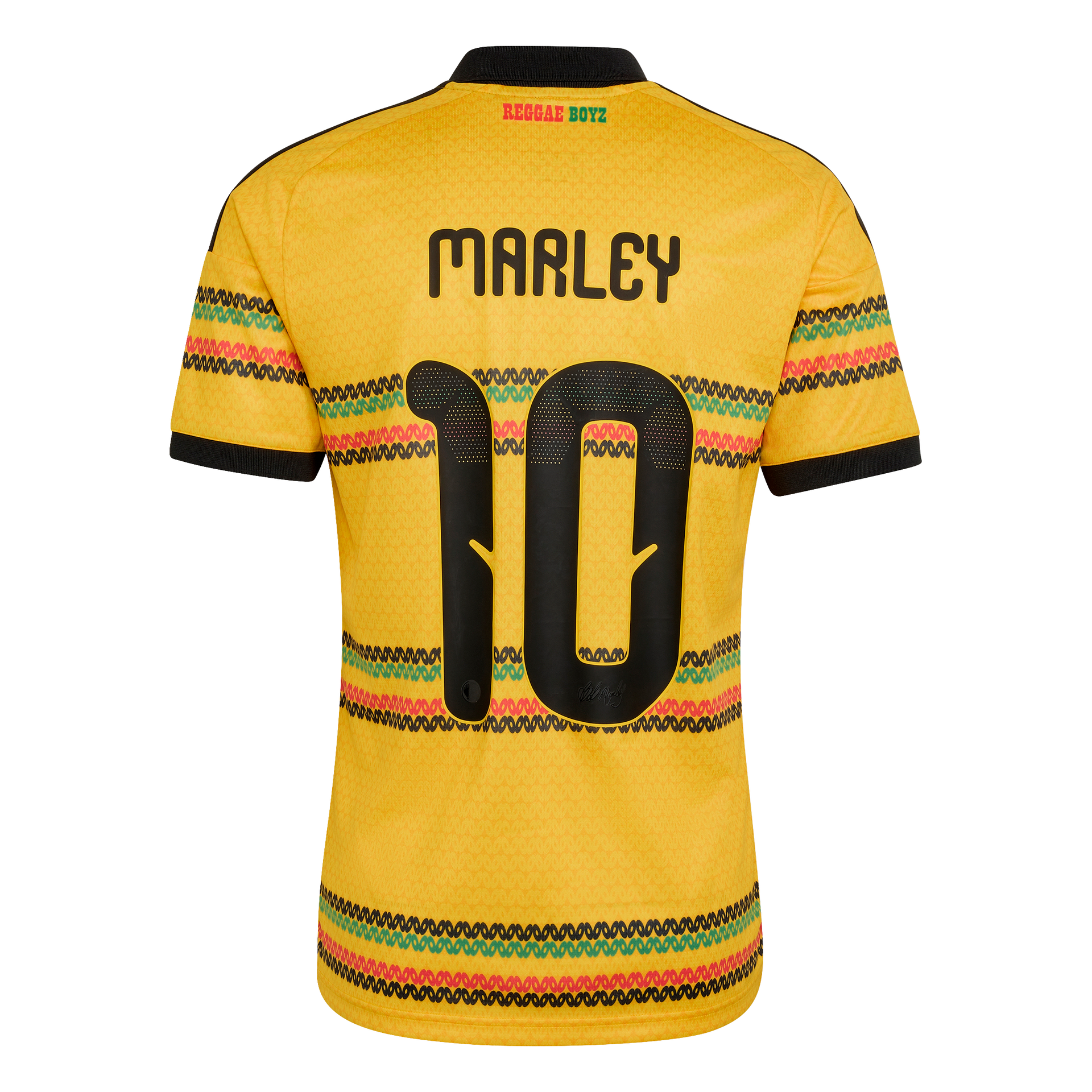 adidas Jamaica 26 x Bob Marley #10 Home Jersey | Yellow | World