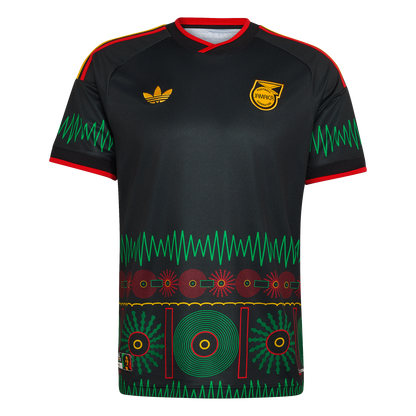 adidas Jamaica 26 x Bob Marley Away Jersey | Black | Men's