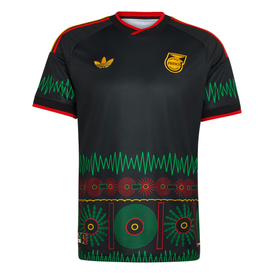 adidas Jamaica 26 x Bob Marley Away Jersey | Black | Men's