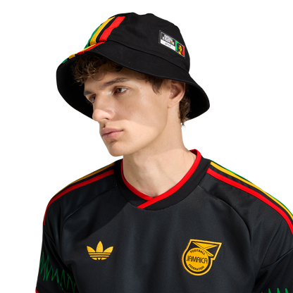 adidas Jamaica 26 x Bob Marley Away Jersey | Black | Men's