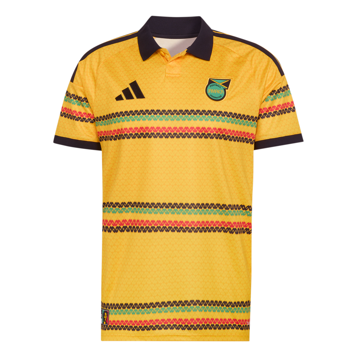adidas Jamaica 26 x Bob Marley Home Jersey | Bold Gold | Men's