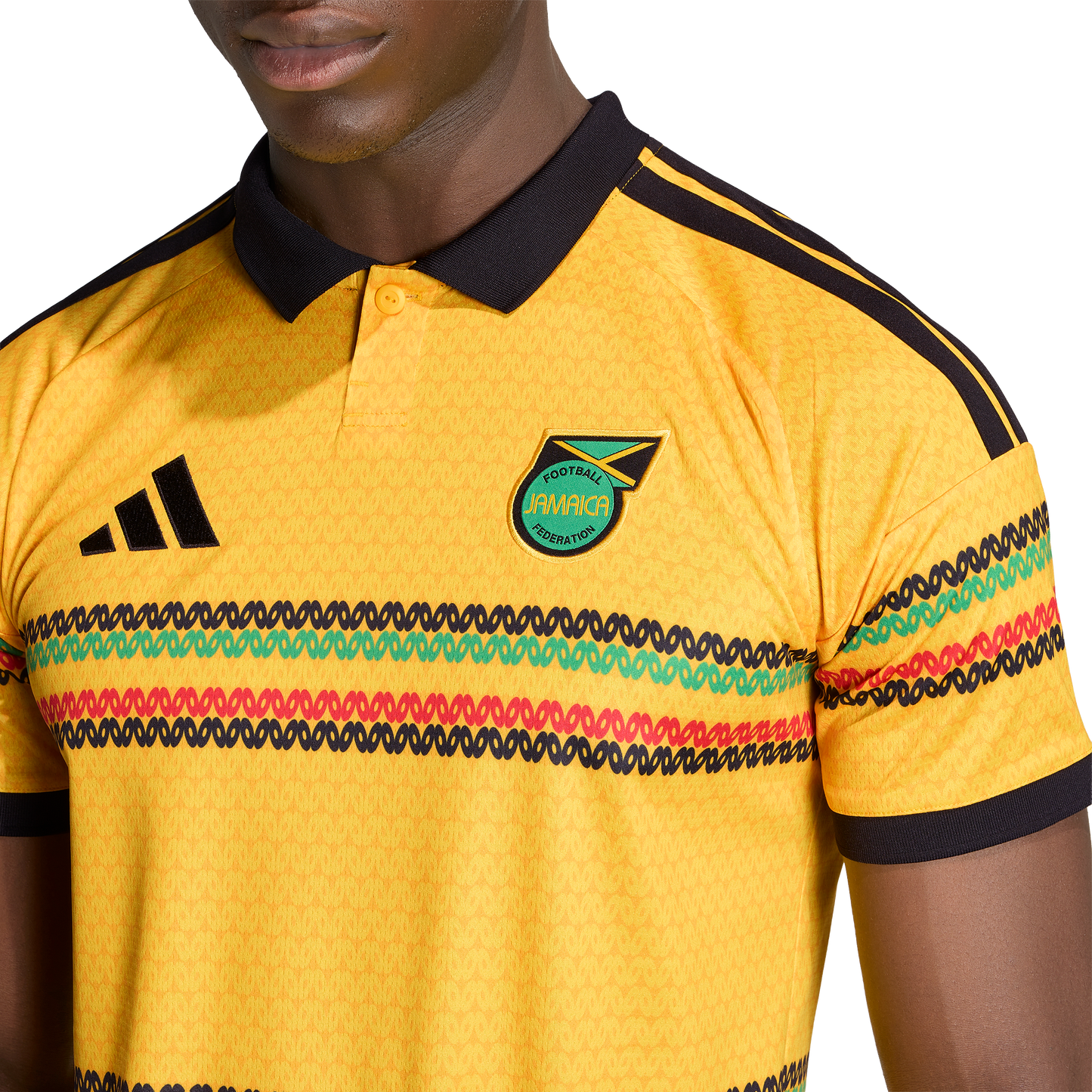 adidas Jamaica 26 x Bob Marley Home Jersey | Bold Gold | Men's