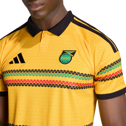 adidas Jamaica 26 x Bob Marley Home Jersey | Bold Gold | Men's