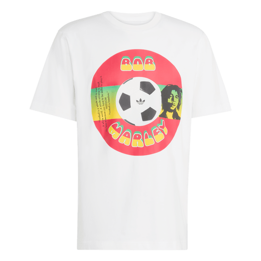 adidas Bob Marley Originals T-Shirt | White | Men's