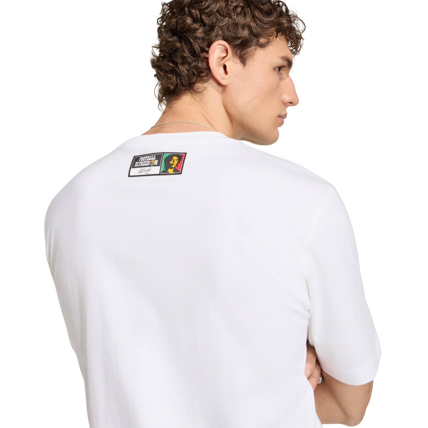 adidas Bob Marley Originals T-Shirt | White | Men's