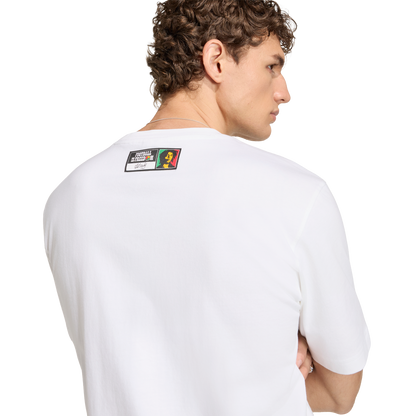 adidas Bob Marley Originals T-Shirt | White | Men's