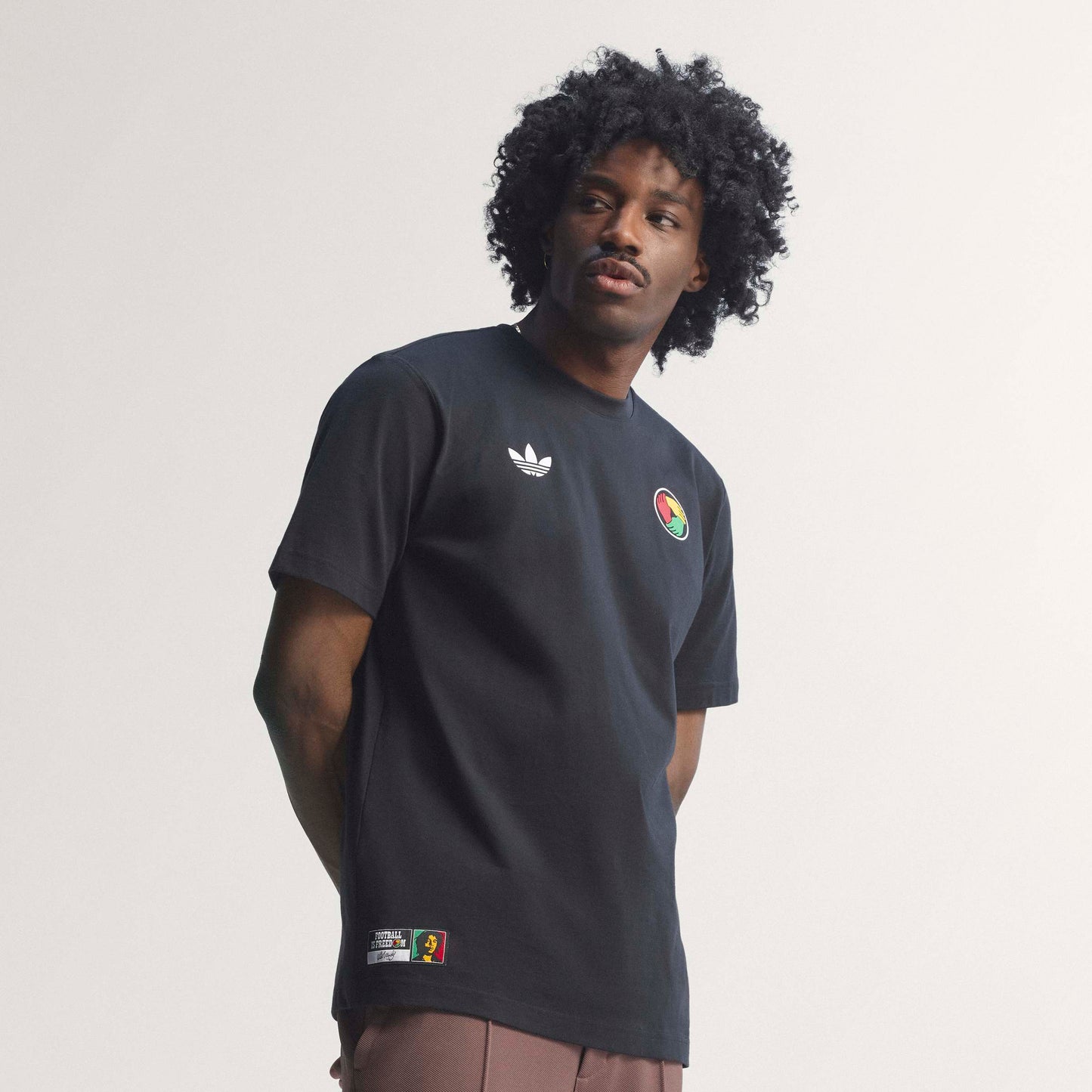adidas Bob Marley Originals T-Shirt | Black | Men's
