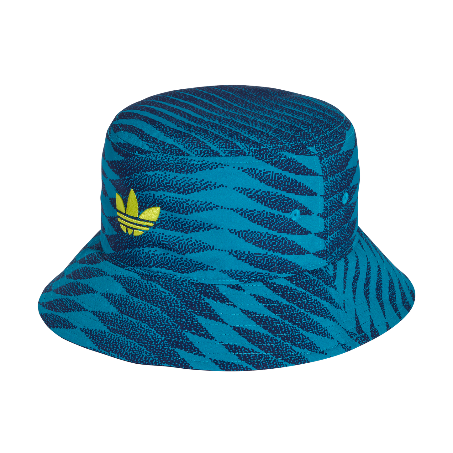 adidas Colombia 26 Bucket Hat | Mystery Petrol / Team Navy Blue / Solar Yellow