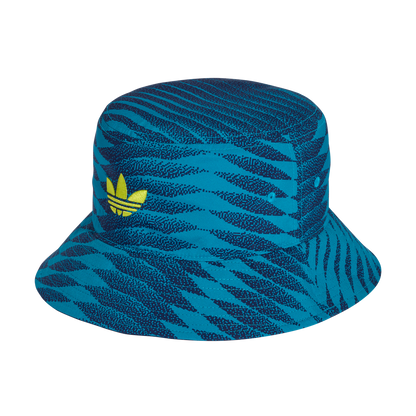 adidas Colombia 26 Bucket Hat | Mystery Petrol / Team Navy Blue / Solar Yellow