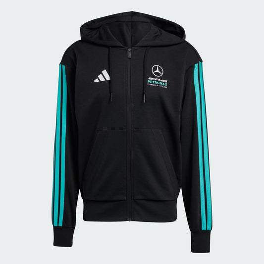 MERCEDES - AMG PETRONAS FORMULA 1 TEAM DNA FULL ZIP HOODy | Black | Men's