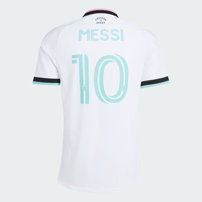 Inter Miami CF 2026 Third Authentic Jersey Messi | White-Pink | Men's
