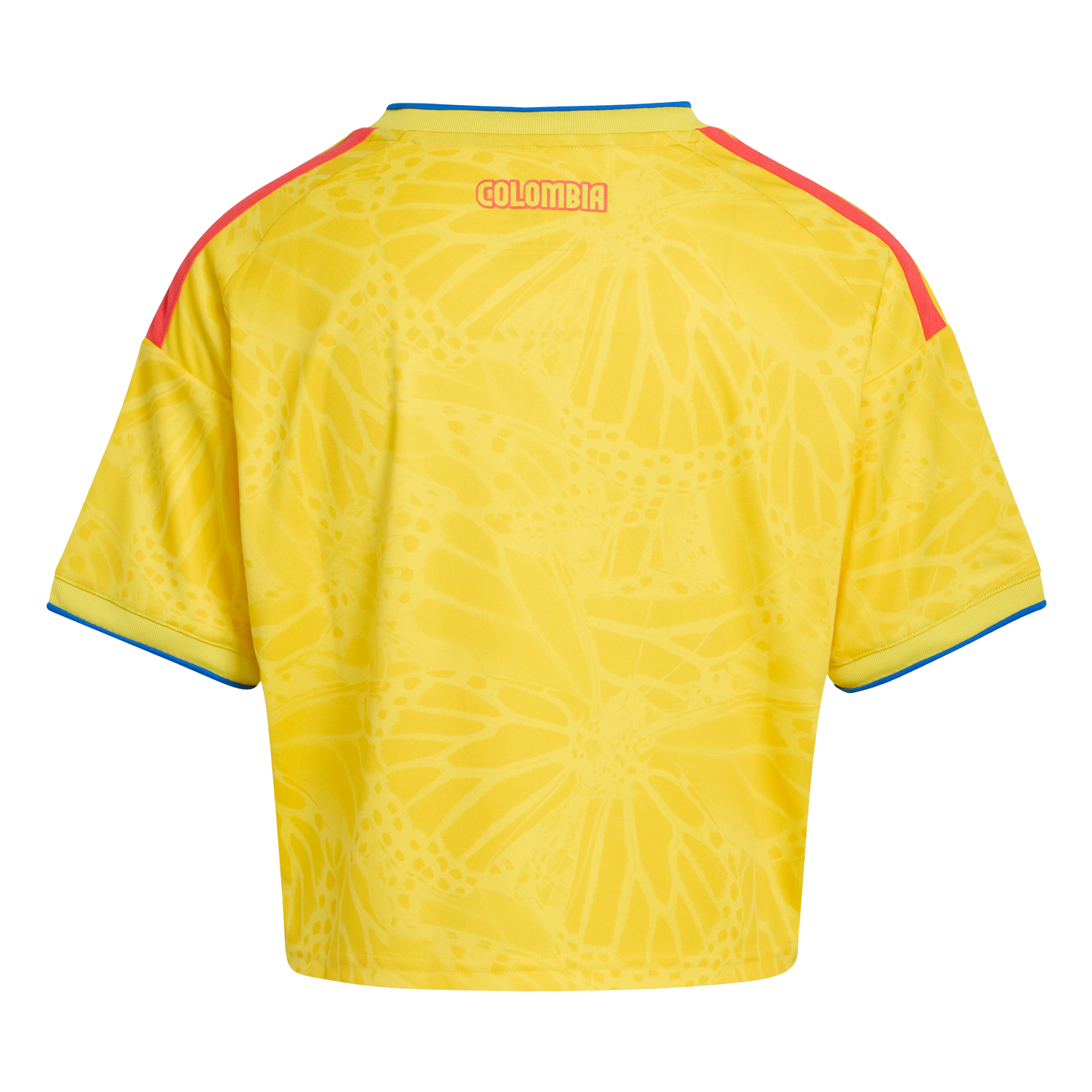 adidas Colombia 26 Home Cropped Jersey | Impact Yellow | Women's