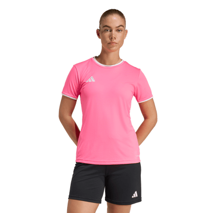 adidas ENTRADA 26 Soccer Jersey | Pink / White | Women's