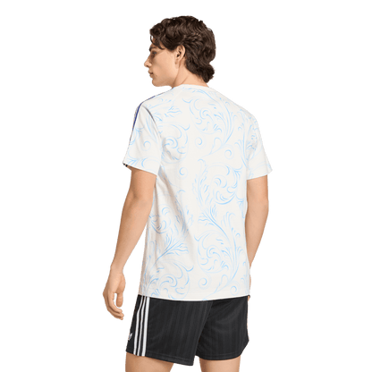 adidas Argentina Originals All Over Print T-Shirt | Off White | Men's