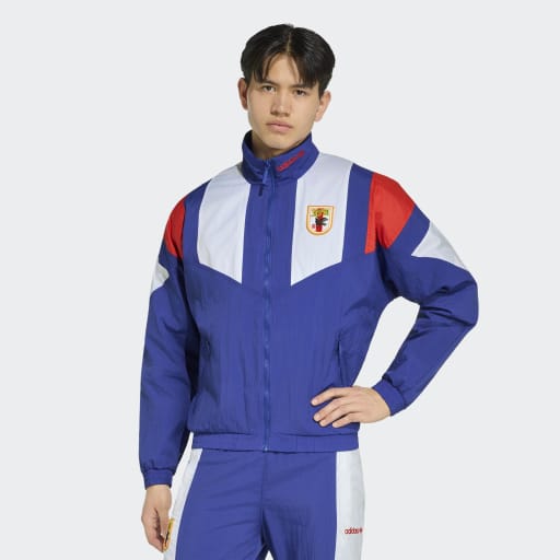 adidas Japan EQT Track Top | Blue | Men's – stripe 3 adidas