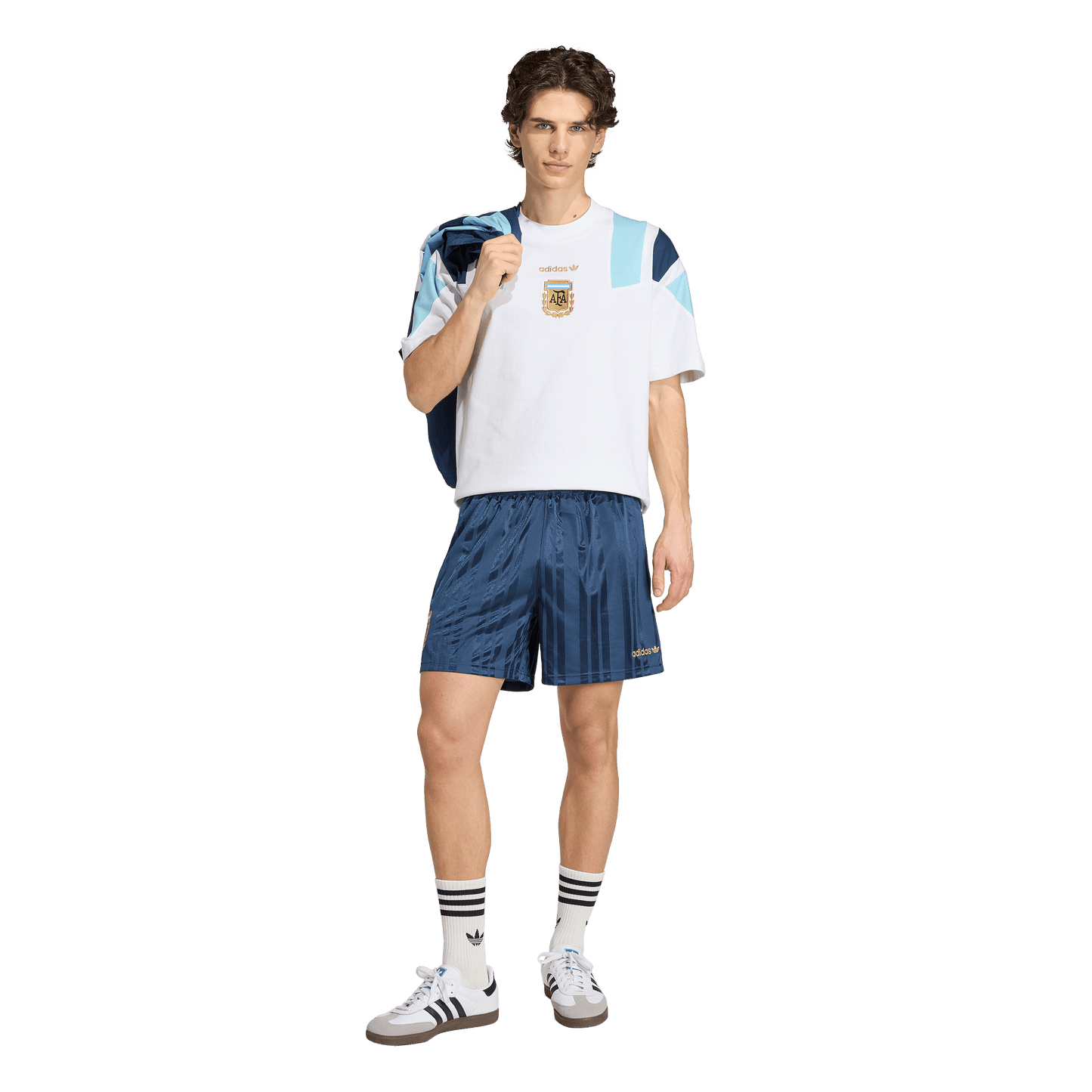 adidas Argentina 26 Equipment Shorts | Crew Navy Blue | Men's