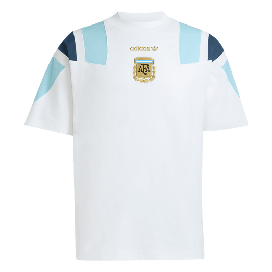 adidas Argentina 26 Equipment Tee | White | Men's