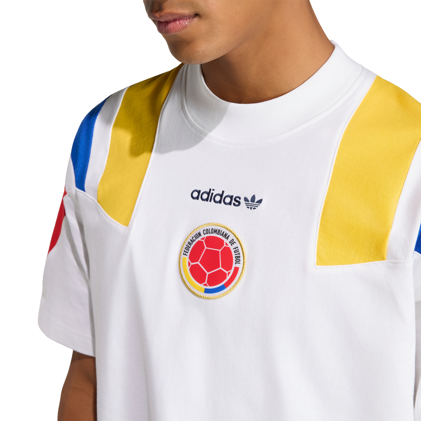 adidas Colombia Equipment T-Shirt | White | Men's