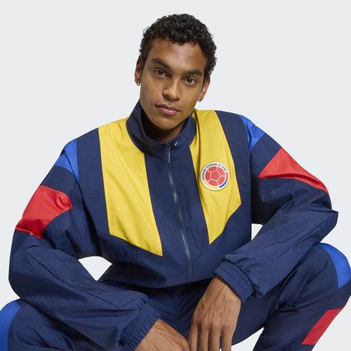 adidas Colombia 26 Equipment Track Top | Crew Navy Blue | Men's