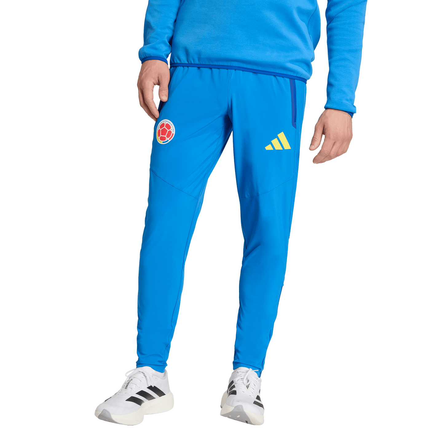 adidas Colombia 26 Tiro Travel Pants | Bright Royal Blue | Men's