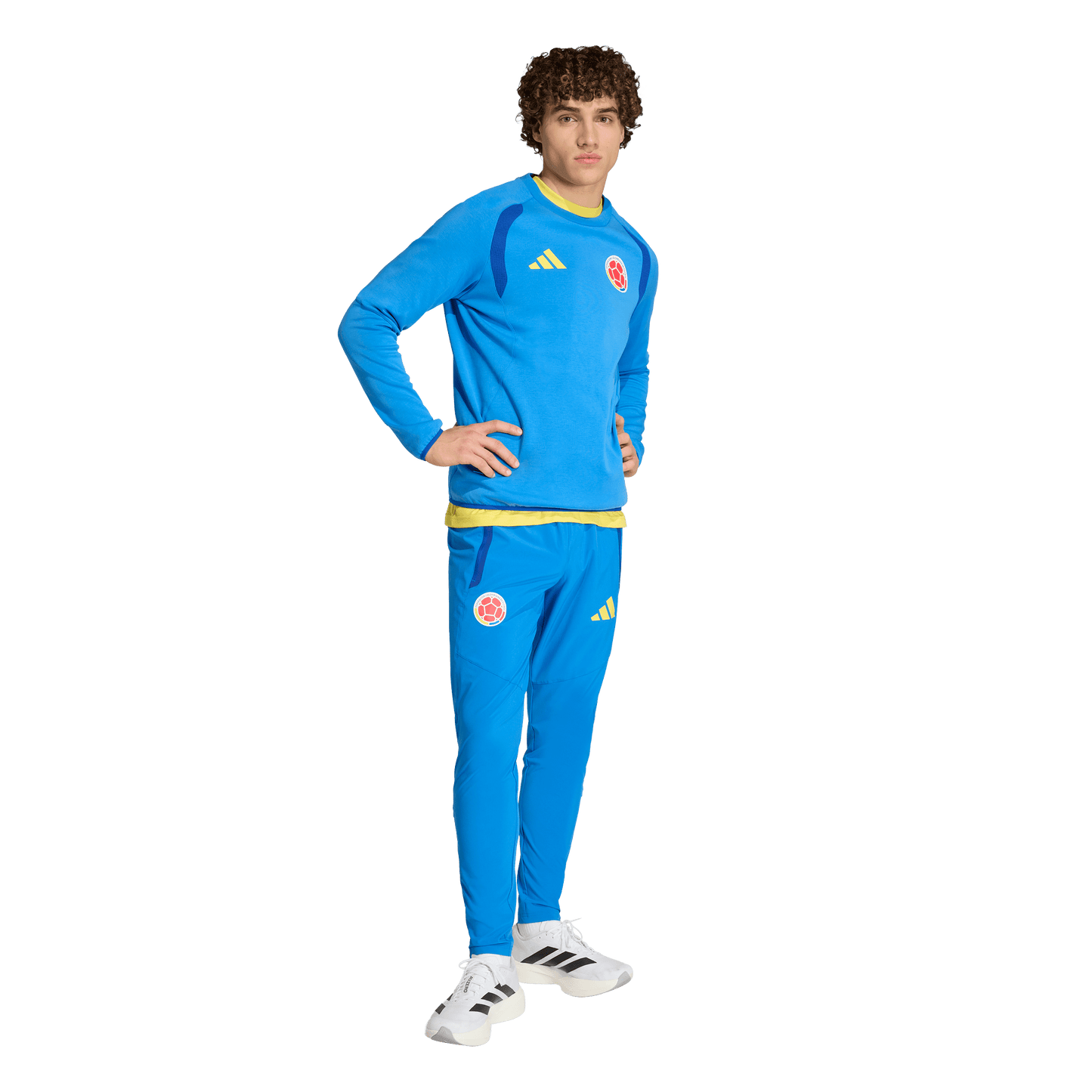 adidas Colombia 26 Tiro Travel Pants | Bright Royal Blue | Men's