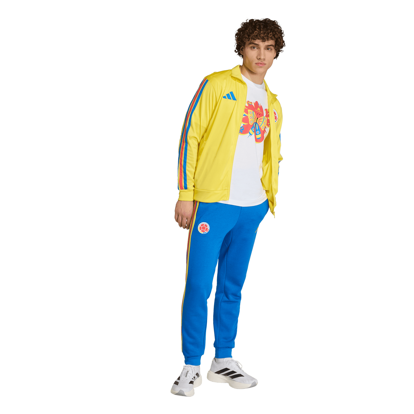 adidas Colombia DNA Fleece Pants | Royal Blue | Men's