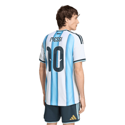 adidas Argentina 26 Messi Authentic Home Jersey | Ice Blue/White | Men's