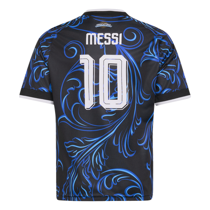 adidas Argentina 26 Away Messi Kids Jersey | Black/Lucid Blue | Kid's