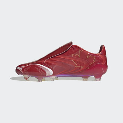 adidas F50 Tunit Firm Ground Football Boots | Red | Men's