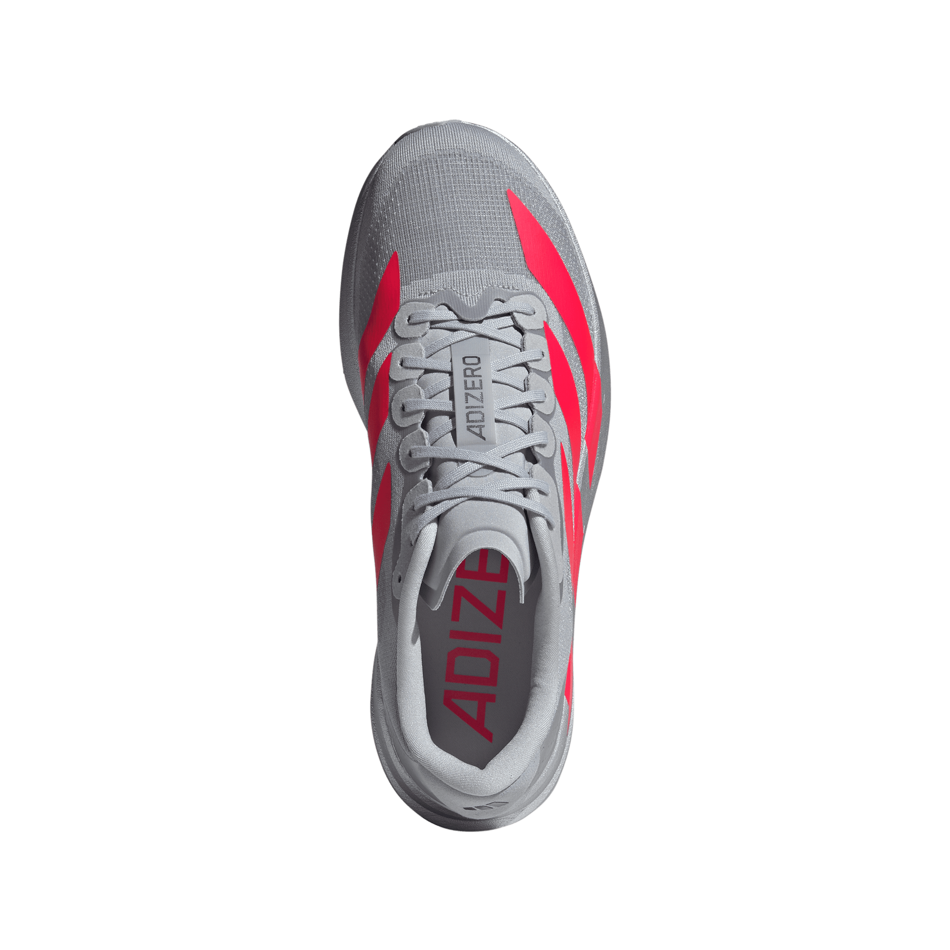 adidas Adizero Evo SL Running Shoes | Silver Metallic / Lucid Red