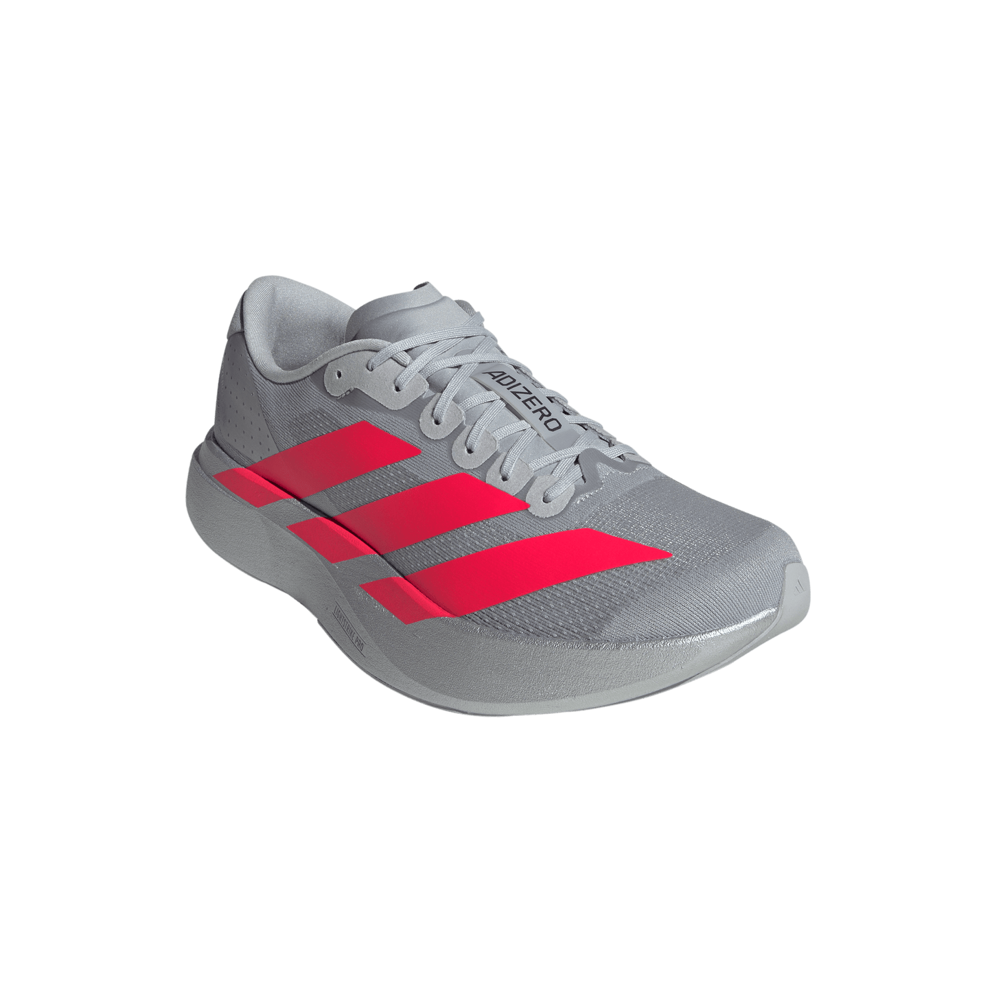 adidas Adizero Evo SL Running Shoes | Silver Metallic / Lucid Red / Iron Metallic | Men's