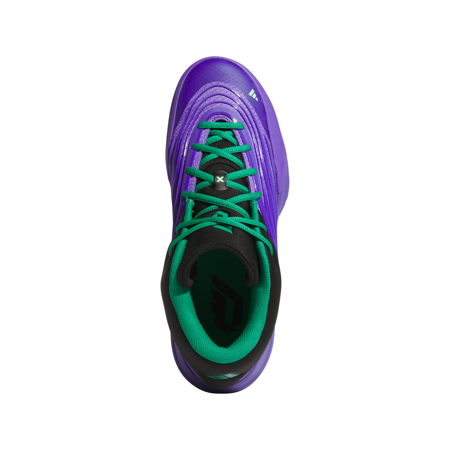 adidas DAME X Basketball Shoes | Purple Rush / Core Black / Court Green | Men's