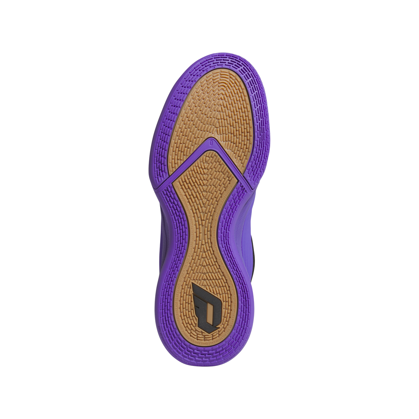 adidas DAME X Basketball Shoes | Purple Rush / Core Black / Court Green | Men's