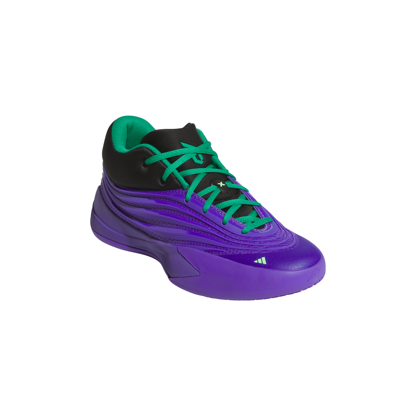 adidas DAME X Basketball Shoes | Purple Rush / Core Black / Court Green | Men's