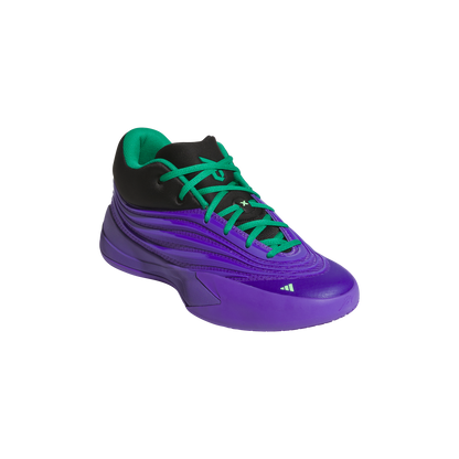 adidas DAME X Basketball Shoes | Purple Rush / Core Black / Court Green | Men's