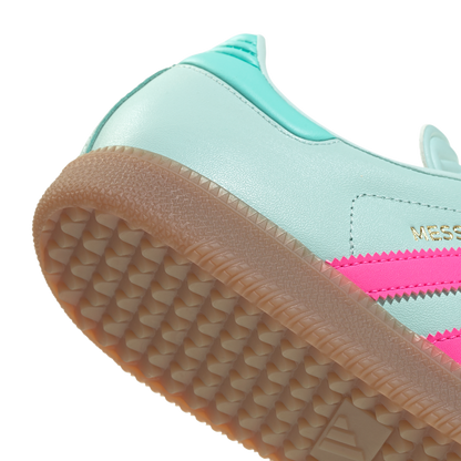 adidas SAMBA MESSI | Halo Mint / Lucid Pink / Gum | Men's