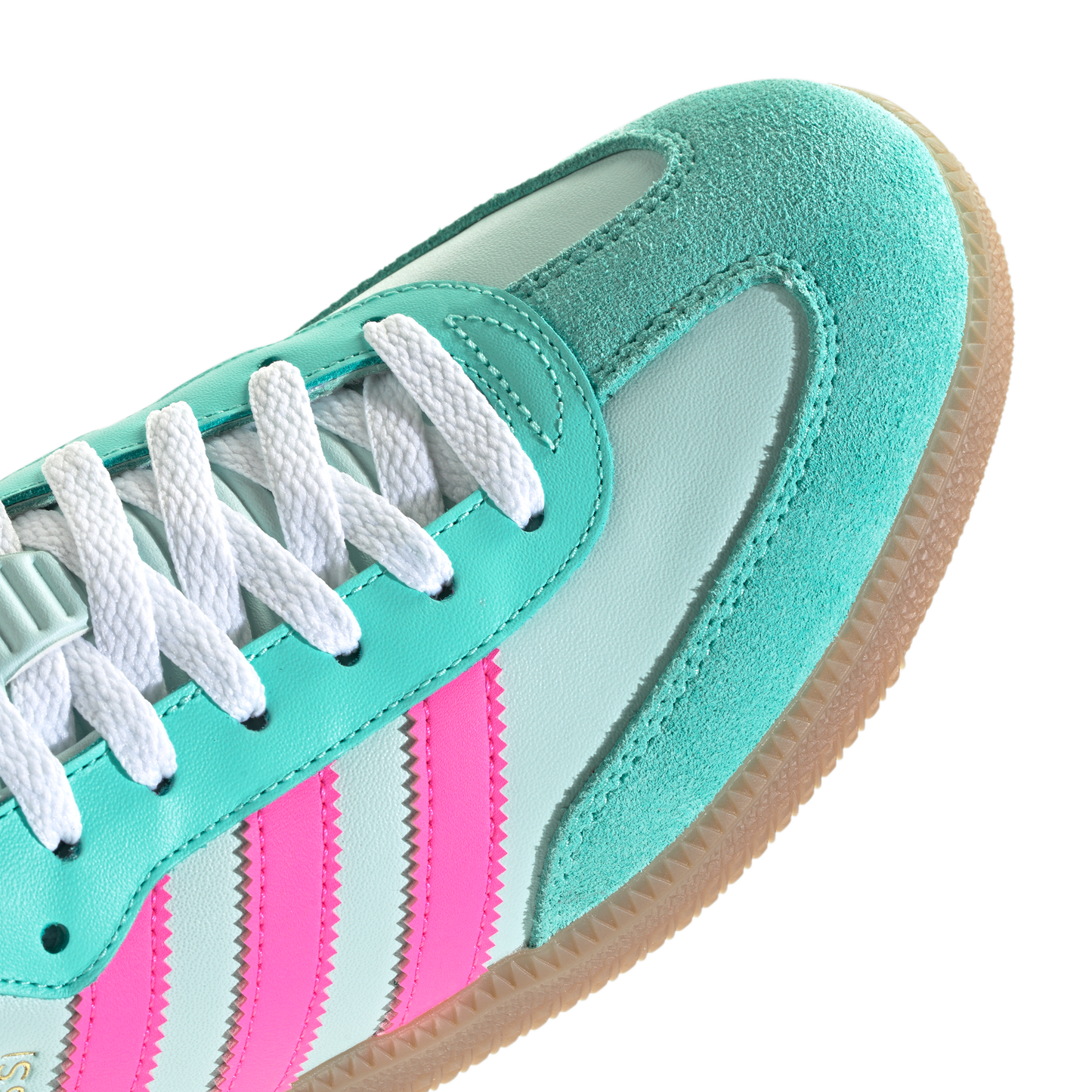 adidas SAMBA MESSI | Halo Mint / Lucid Pink / Gum | Men's