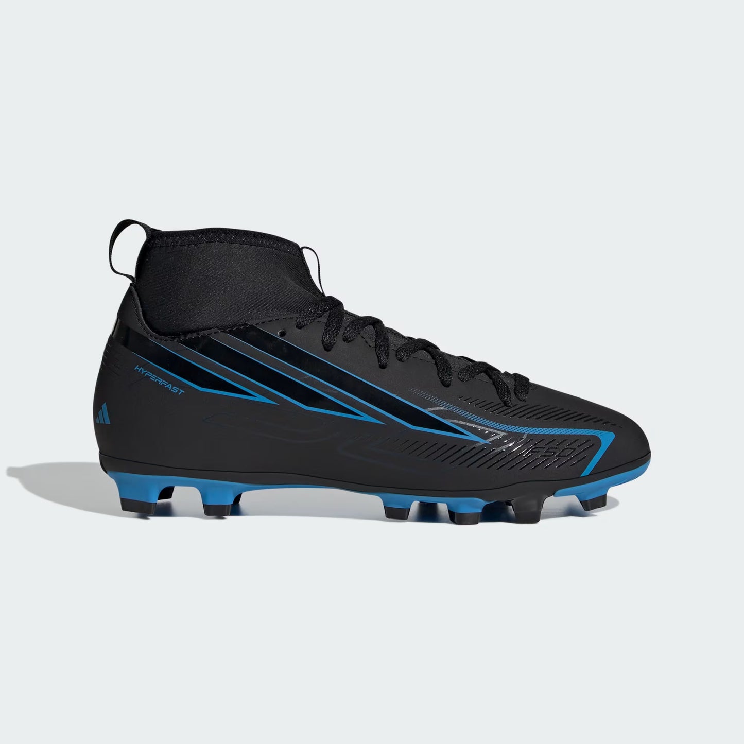adidas F50 HYPERFAST CLUB Mid Firm Ground / Multi Ground Football Boots Kids | Core Black | Kid's