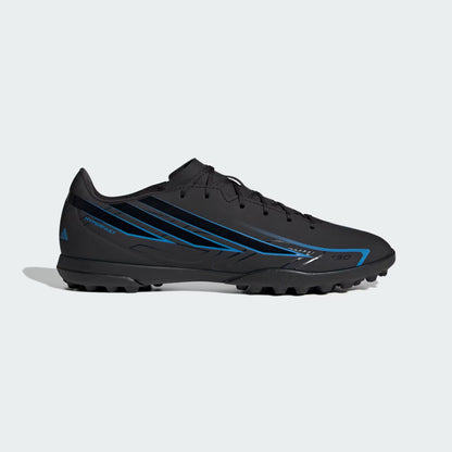 adidas F50 HYPERFAST CLUB Turf Football Shoes | Blue / Core Black | Men's